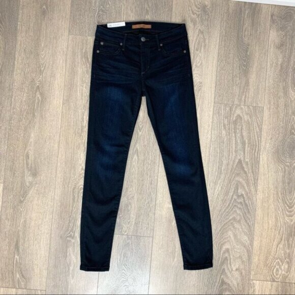 Anthropologie Joe's Jeans Icon Skinny Ankle Blaire Jeans Denim Dark Wash - Picture 3 of 15